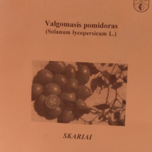 Derlinga lietuviška pomidorų veislė ovaliais vaisiais, labai skanūs 'SKARIAI' 0,5 g
