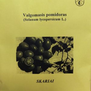 Derlinga lietuviška pomidorų veislė ovaliais vaisiais 'SKARIAI' 0,5 g