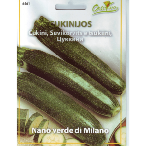 Cukinijos žalios krūminės 'NANO VERDE DI MILANO' 2 g H.