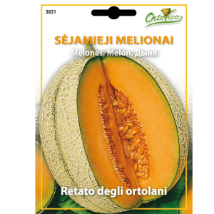 Melionai oranžiniu minkštimu 'RETATO DEGLI ORTOLANI' 2,25 g (Naudinga pakuotė) HOR.