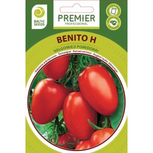 Žemaūgiai pomidorai konservavimui pailgi, lauke ar šiltnamyje 'BENITO H' 35 sėklos BS.