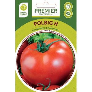 Žemaūgiai pomidorai skanūs, sulčių gamybai, lauke, šiltnamyje 'POLBIG H' 35 sėklos BS