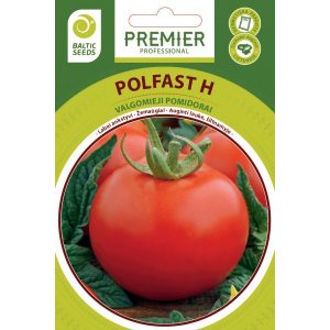 Žemaūgiai labai ankstyvi, derlingi pomidorai 'POLFAST H' 35 sėklos BS.