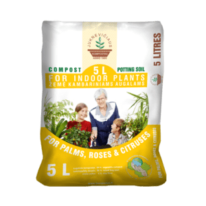 Žemės palmėms, rožėms, citrusiniams augalams 5 litrai J.