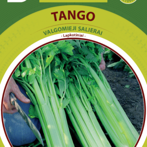 Lapkotiniai salierai šviesiai ilgais žaliais stiebais 'TANGO' 100 sėklų BS
