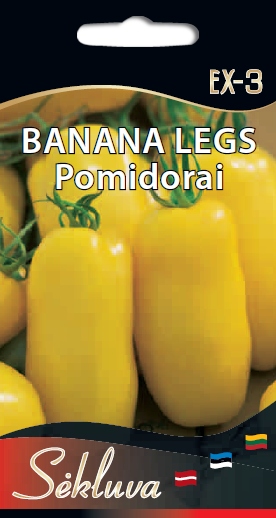 Pomidorai geltoni ilgi Banana Legs