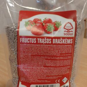 Trąšos braškėms NPK 5-5-15 (+Ca, Mg, S) „FRUCTUS“ 1 kg VS