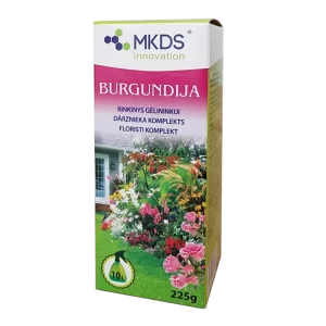 BURGUNDIJA - rinkinys gėlininkui profilaktikai nuo ligų, nepalieka dėmių 225 g