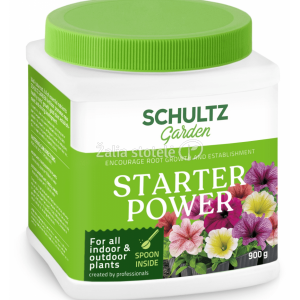 SCHULTZ STARTER POWER augalų persodinimo stimuliatorius 900 g NAUJIENA 2022 m.