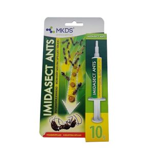 Gelinė priemonė skruzdėms naikinti („švirkštas“), IMIDASECT ANTS, 10 g (Naudinga pakuotė)