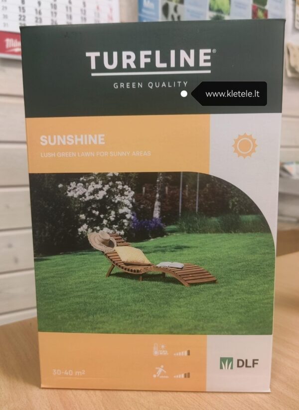 Vejos (žolės) sėklos saulėtai smėlėtai vietai „SUNSHINE“ 1 kg Turfline (Danija)