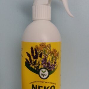 Natūrali priemonė (šalavijų, bitkrėslės ir levandos ekstraktas) prieš amarus, baltasparnius ir voratinklines erkutes 'NEKO TAIME-HOOLDUSVAHEND' 500 ml Natūrali priemonė (šalavijų, bitkrėslės ir levandos ekstraktas) prieš amarus, baltasparnius ir voratinklines erkutes 'NEKO TAIME-HOOLDUSVAHEND' 500 ml