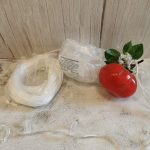 Rinkinys „Pomidorų džiaugsmas" su segtukais ir virve