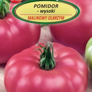 Pomidorai stambūs avietiniai vėlyvesniam derliui 'MALINOWY OLBRZYM' 1 g (Naudinga pakuotė) L. NAUJIENA 2022 m.