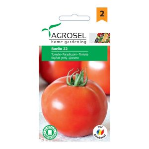 Pomidorai žemi nehibridiniai 'BUZAU 22' 1 g (Naudinga pakuotė) AGR. NAUJIENA 2022 m.