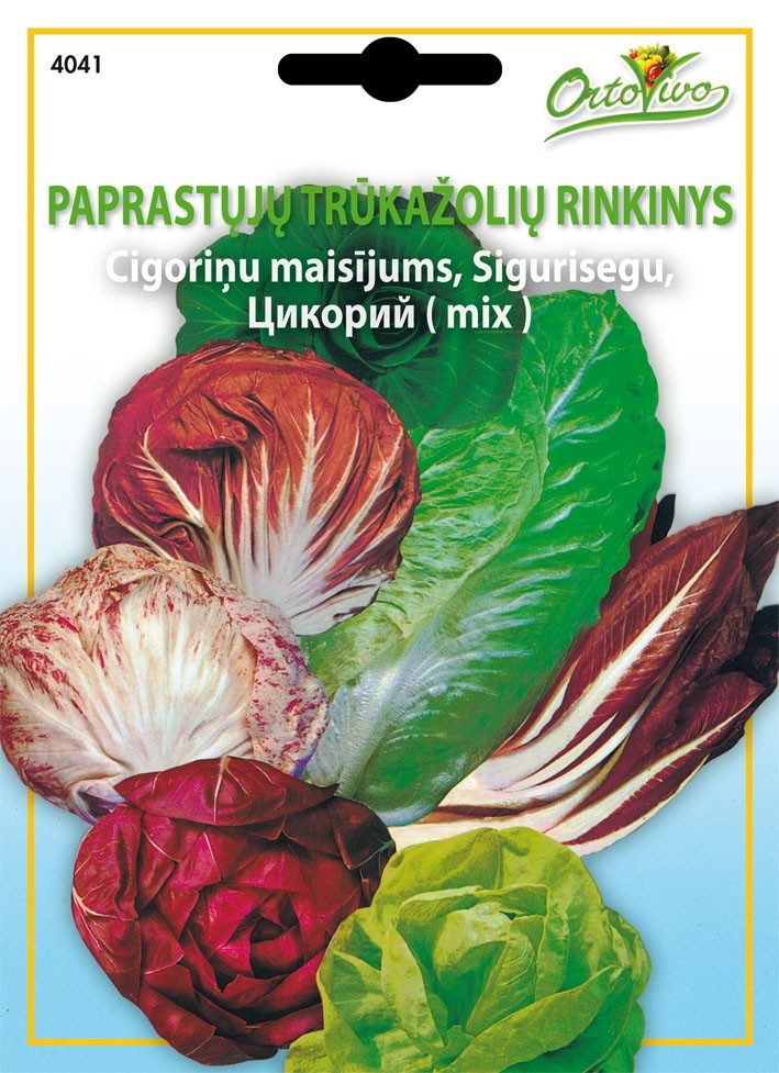 Paprastųjų trūkažolių (cikorijų) mišinys, 4 g HOR. Paprastųjų trūkažolių (cikorijų) mišinys, 4 g HOR.