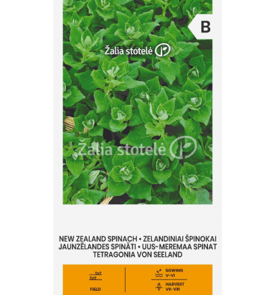Zelandiniai špinokai, špinatų pakaitalas vasarai - rudeniui 2 g A. Zelandiniai špinokai, špinatų pakaitalas vasarai - rudeniui 2 g A.