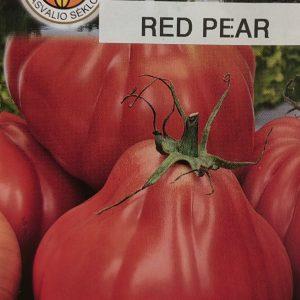 Pomidorai hehibridiniai kriaušės formos 'RED PEAR' 0,1 g PS
