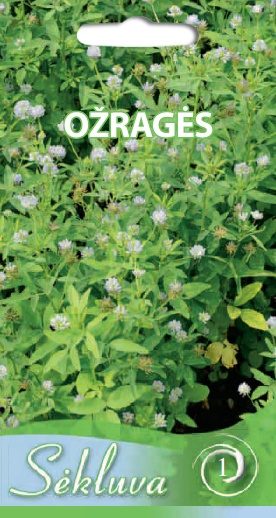 Vaistinės ožragės, kario ir grybų skonio 3 g S. Vaistinės ožragės, kario ir grybų skonio 3 g S.