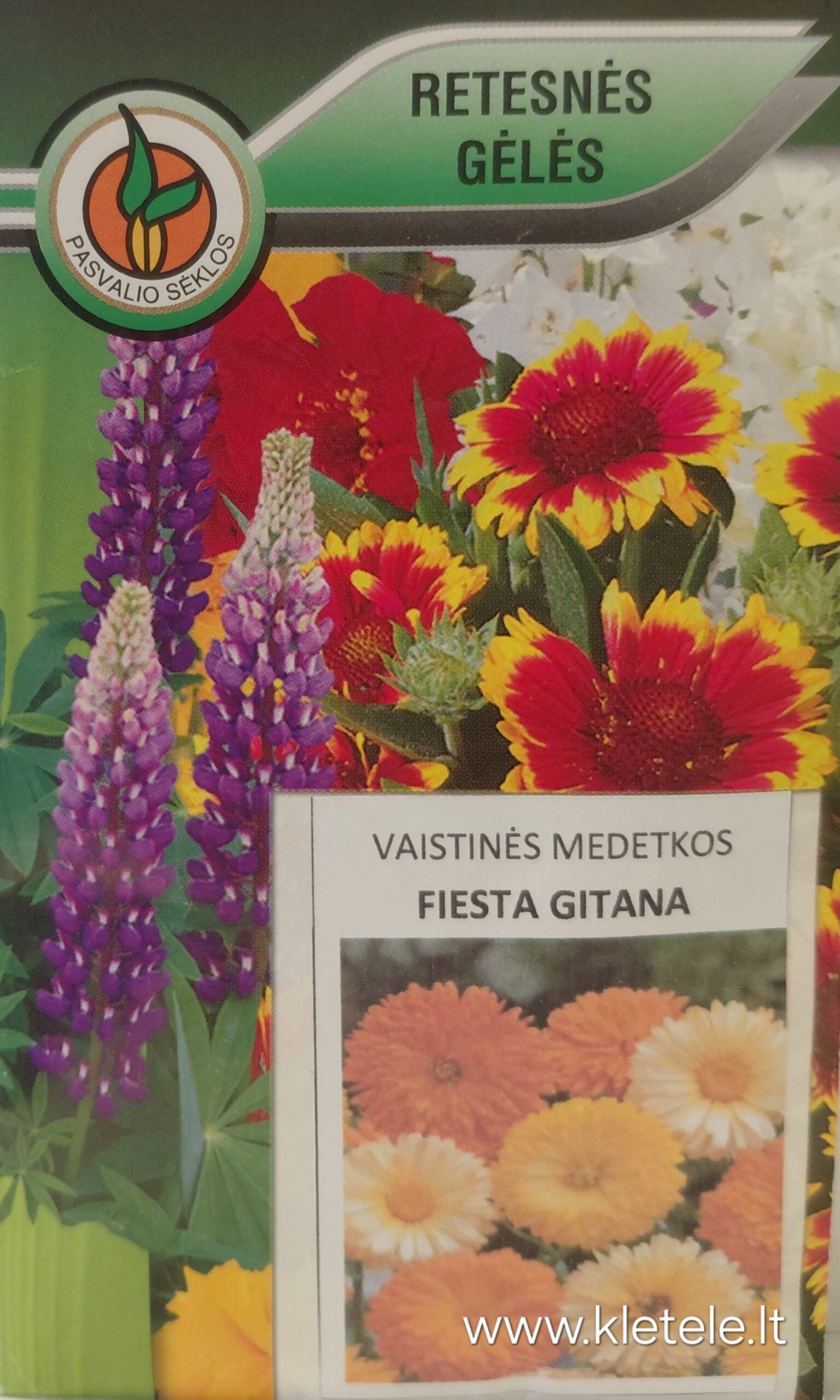 Vaistinės medetkos žemos, geltonos ir oranžinės 'FIESTA GITANA' 2 g PS. Vaistinės medetkos žemos, geltonos ir oranžinės 'FIESTA GITANA' 2 g PS.