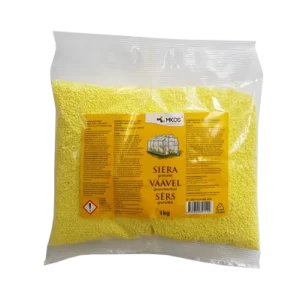 Granuliuota siera - dirvožemio rūgštinimui, šiltnamio ir rūsių dezinfekcijai, tręšimui 1 kg (Naudinga pakuotė)