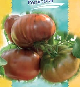 Pomidorai tamsūs raudonai rudi „šokoladiniai“, skaniausi 'NIKOLINA F1' 6 sėklos S.