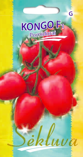 pomidorai avietiniai Kongo F1