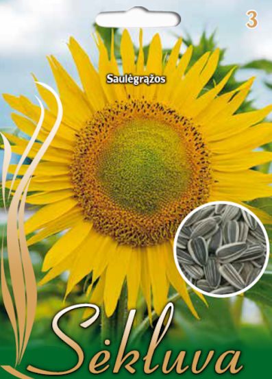 Gležnosios (daržinės, sėkloms) saulėgrąžos 20 g S. Gležnosios (daržinės, sėkloms) saulėgrąžos 20 g S.