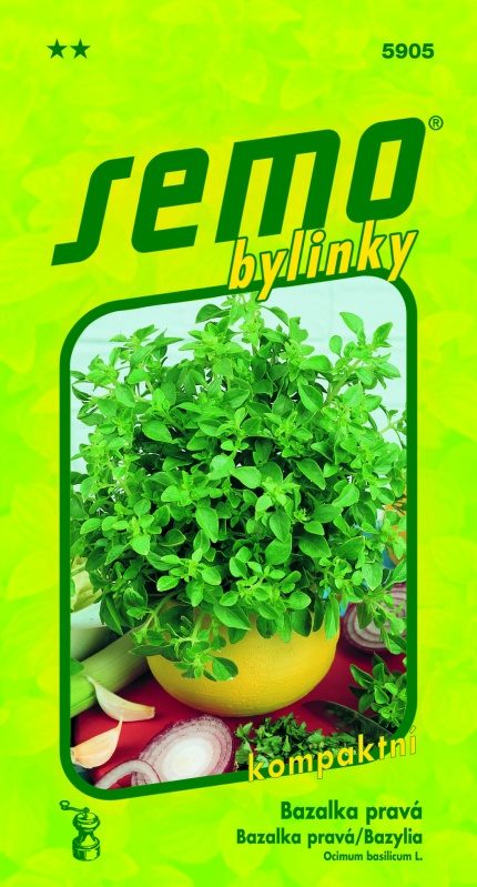 Kvapieji bazilikai smulkialapiai, auginami vazone ir grunte 'COMPAKT' 0,8 g (Naudinga pakuotė) SM. Kvapieji bazilikai smulkialapiai, auginami vazone ir grunte 'COMPAKT' 0,8 g (Naudinga pakuotė) SM.