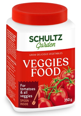 Schultz trąšos pomidorams ir daržovėms 'VEGGIES FOOD' 350 g NAUJIENA 2022 m.