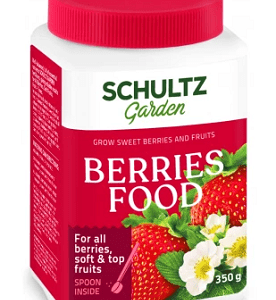 Schultz braškėms, uogoms, vaiskrūmiams, vynuogėms, vaismedžiams 'BERRIES FOOD' 900g (Didelė pakuotė) NAUJIENA 2022 m.