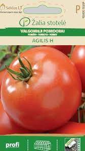 Pomidorai aukšti ankstyvi, sunoksta vienu metu 'AGILIS H' 10 sėklų A.
