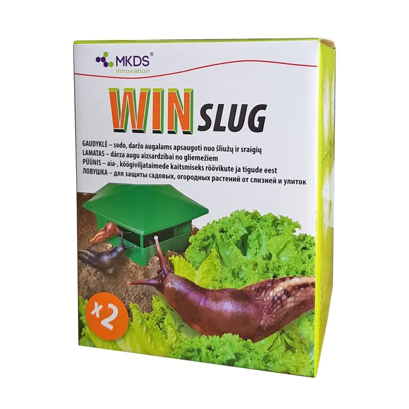 GAUDYKLĖ - sodo, daržo augalams, apsaugoti nuo šliužų ir sraigių 'WIN SLUG' GAUDYKLĖ - sodo, daržo augalams, apsaugoti nuo šliužų ir sraigių 'WIN SLUG'
