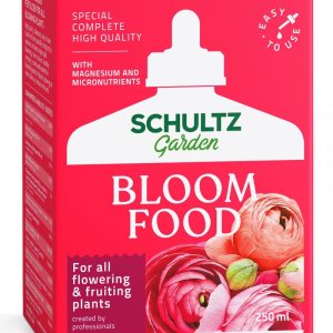 SCHULTZ žydintiems augalams skystos trąšos „BLOOM FOOD“ (su pipete) 250 ml NAUJIENA 2022 m.