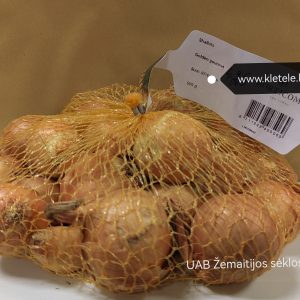 Šalotinių (daugializdžių) svogūnų sodinukai 'GOLDEN GOURMET' 0,5 kg NAUJIENA 2023 m.