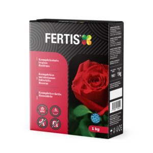 Trąšos rožėms birios, kompleksinės, benitratės, (mėlynos) 1 kg FERTIS