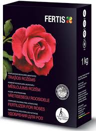 Trąšos rožėms birios, kompleksinės, benitratės, (mėlynos) 1 kg FERTIS