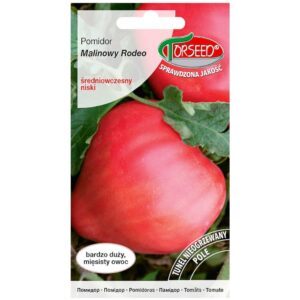 Pomidorai žemi avietiniai, stambiavaisiai, širdies formos 'MALINOWY RODEO' 0,2 g T.