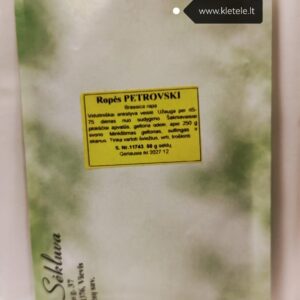 Ropės geltonos, vidutinio ankstyvumo, skanios 'PETROVSKI' 50 g (Didelė pakuotė) S.