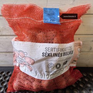 Bulvės ankstyvos, išvirus nežymiai sukrenta, karališko skonio 'QUEEN ANNE' 5 kg (sertifikuotos)