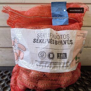 Bulvės ankstyvos, rausva odele, gelsvu minkštimu, atsparios marui ir sausrai 'ALOUETTE' 5 kg (sertifikuotos)