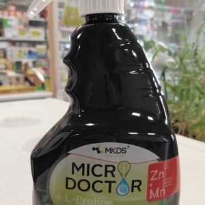 Microdoctor Zn+Mn - purškiama priemonė su cinku ir manganu bei amino rūgštimi, 1 litras su purkštuku