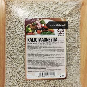 Kalio magnezija, granuliuotos kalio trąšos su magniu „Patenkali granular SOP plus“ 2 kg VS