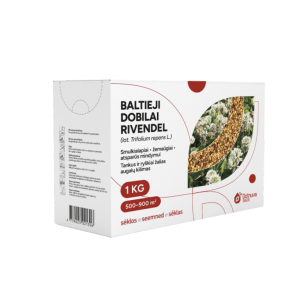 Baltieji dobilai, daugiamečiai 'RIVENDEL' 1 kg (dėžutė)