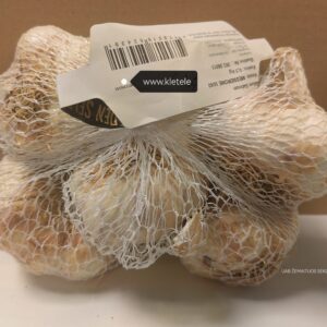 Česnakų sodinukai, žieminiai, baltu lukštu, vidutinio ankstyvumo, atsparūs ligoms 'MESSIDROME' 0,5 kg (Profi linija) NAUJIENA 2024 m.