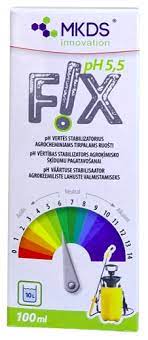 FIX pH 5,5 vertės stabilizatorius, cheminiams tirpalams ruošti, vandeniui minkštinti 100 ml NAUJIENA 2024 m. FIX pH 5,5 vertės stabilizatorius, cheminiams tirpalams ruošti, vandeniui minkštinti 100 ml NAUJIENA 2024 m.