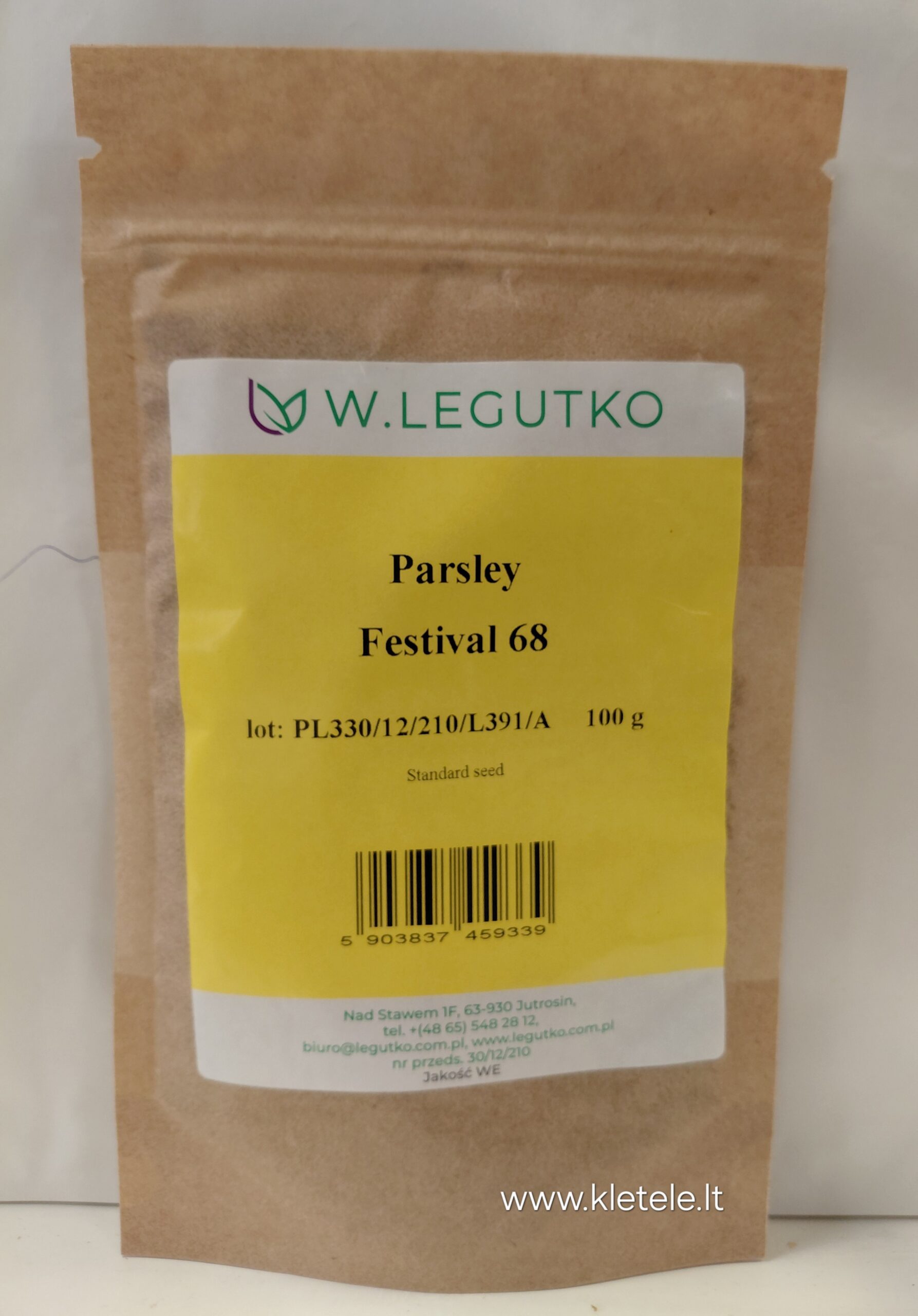 Petražolės lapinės, aromatingi lapai 'Festival 68' 100 g (Didelė pakuotė) L. Petražolės lapinės, aromatingi lapai 'Festival 68' 100 g (Didelė pakuotė) L.