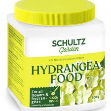SCHULTZ trąšos hortenzijoms (šluotelinėms) ir gėlėms, tirpios vandenyje, laistomos „HYDRANGEA FOOD“ 900 g (Didelė pakuotė). NAUJIENA 2025 m.