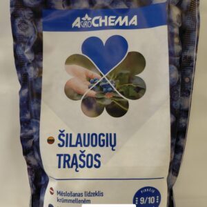Trąšos šilauogėms beriamos (NPK 8-7-14 + mikroelementai) 1 kg. AGROCHEMA