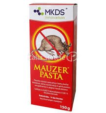 Nuodai pelėms, žiurkėms MAUZER PASTA (rožiniai pakeliai) 150 g Nuodai pelėms, žiurkėms MAUZER PASTA (rožiniai pakeliai) 150 g